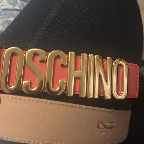 Moschino belt unisex color peach with box and dust bag - Picture 5 of 5